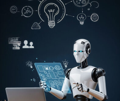 ai-robot-analyzing-data-with-futuristic-interface